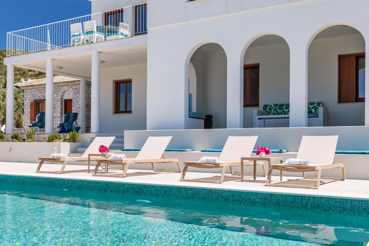 Sunshine Pool Villa Città di Skopelos Esterno foto