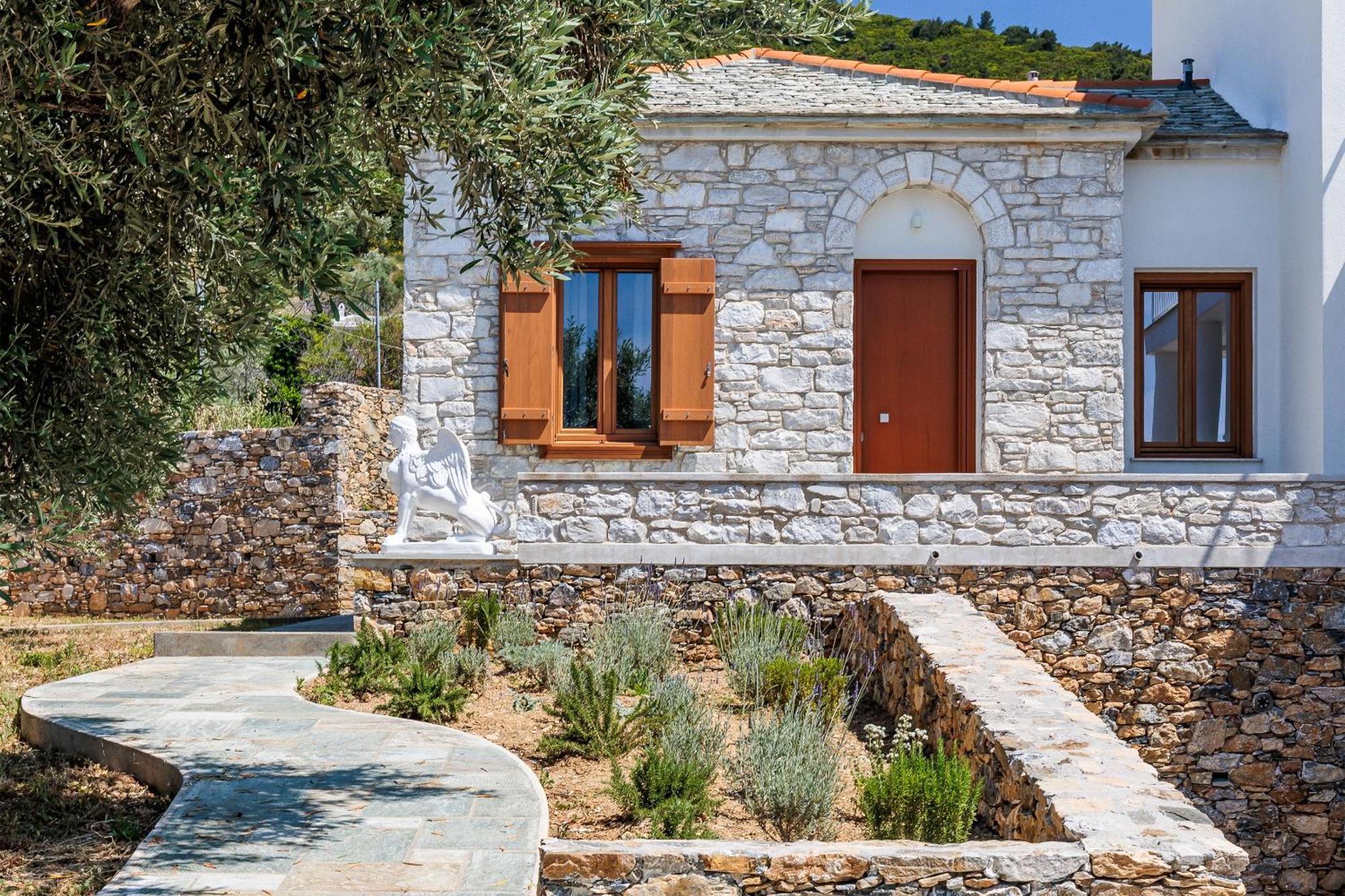Sunshine Pool Villa Città di Skopelos Esterno foto